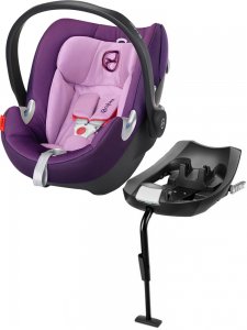 Cybex Aton Q c Isofix базой CBX (by Cybex) (Grape Juice)