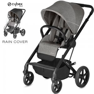 Cybex Balios S с дождевиком (Manhattan Grey)