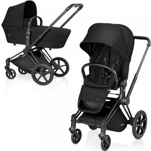 Cybex Priam LUX | 2-в-1 (Stardust Black на шасси Trekking Matt Black)