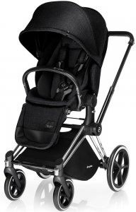 Cybex Priam LUX (Stardust Black на шасси City Light Chrome)