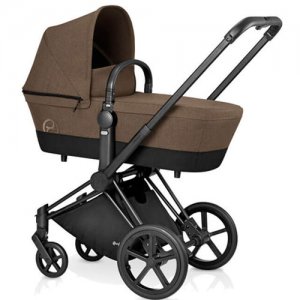 Cybex Коляска для новорожденных Priam LUX (Cashmere Beige на шасси All Terrain Matt Black)
