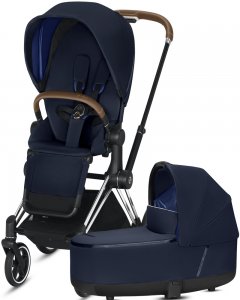 Cybex Priam III | 2-в-1 (Indigo Blue на шасси III Chrome)