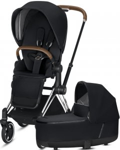 Cybex Priam III | 2-в-1 (Premium Black на шасси III Chrome)