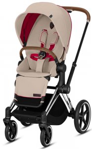Cybex Priam III Ferrari (Silver Grey на шасси Chrome)