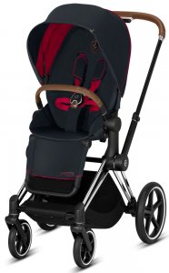 Cybex Priam III Ferrari (Victory Black на шасси Chrome)
