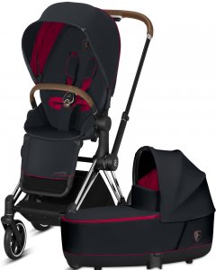 Cybex Priam III Ferrari | 2-в-1 (Victory Black на шасси Chrome)