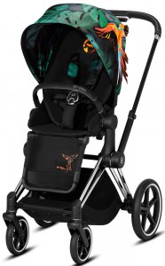 Cybex Priam III Birds of Paradise (Birds of Paradise на шасси Chrome)