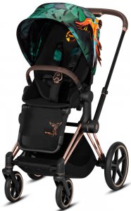 Cybex Priam III Birds of Paradise (Birds of Paradise на шасси Rosegold)