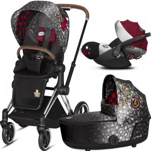 Cybex Коляска 3-в-1 Priam III Rebellious с автокреслом Cloud Z (Rebellious на шасси Chrome)
