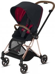 Cybex Mios Ferrari (Ferrari Victory Black на шасси Rosegold)
