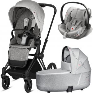 Cybex Priam III Koi с автокреслом Cloud Q | 3-в-1 (Koi на шасси Matt Black)