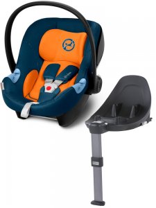 Cybex Aton M i-Size с Isofix базой M (Tropical Blue)
