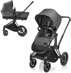 Cybex Priam Light | 2-в-1 (Manhattan Grey на шасси All Terrain Matt Black)