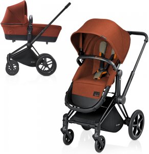Cybex Priam Light | 2-в-1 (Autumn Gold на шасси Trekking Matt Black)