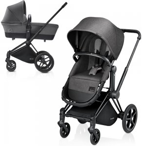 Cybex Priam Light | 2-в-1 (Manhattan Grey на шасси Trekking Matt Black)