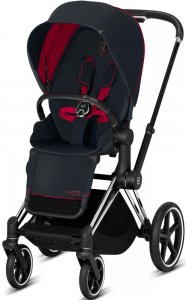 Cybex Priam III Ferrari (Victory Black на шасси Chrome Black)