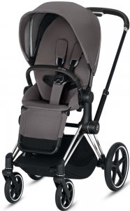 Cybex Priam III (Manhattan Grey на шасси III Chrome Black)