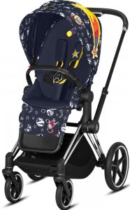 Cybex Priam III Space Rocket by Anna K. (Anna K. Space Rocket на шасси Chrome Black)