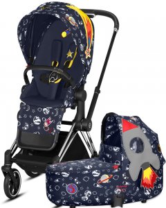 Cybex Priam III Space Rocket by Anna K. | 2-в-1 (Space Rocket на шасси Chrome Black)