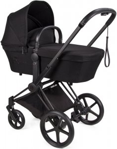 Cybex Priam III для новорожденных со спальным блоком LUX (Stardust Black на шасси Matt Black 2019)