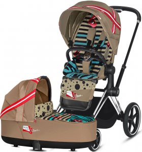 Cybex Priam III KK One Love I 2-в-1 (KK One Love на шасси Chrome Black)