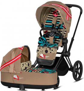 Cybex Priam III KK One Love I 2-в-1 (KK One Love на шасси Matt Black)