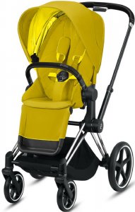 Cybex Priam III (Mustard Yellow на шасси III Chrome Black)
