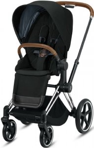 Cybex Priam III (Deep Black на шасси III Chrome)