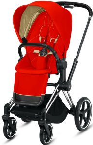 Cybex Priam III (Autumn Gold на шасси III Chrome Black)