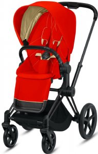 Cybex Priam III (Autumn Gold на шасси III Matt black)
