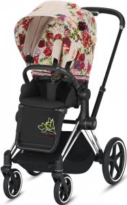 Cybex Priam III Spring Blossom (Spring Blossom Light на шасси Chrome Black)
