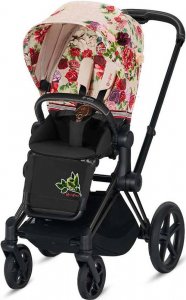 Cybex Priam III Spring Blossom (Spring Blossom Light на шасси Matt Black)