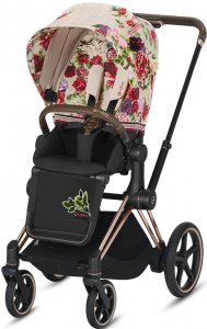 Cybex Priam III Spring Blossom (Spring Blossom Light на шасси Rosegold)