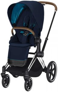Cybex Priam III (Nautical Blue на шасси III Chrome)