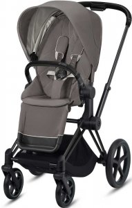 Cybex Priam III (Soho Grey на шасси III Matt black)
