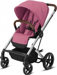 Cybex Balios S (LUX Magnolia Pink на шасси Silver (с дождевиком))