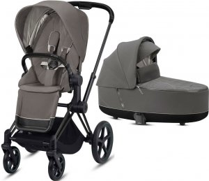 Cybex Priam III | 2-в-1 (Soho Grey на шасси III Matt black)