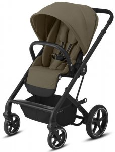 Cybex Balios S (LUX Classic Beige на шасси Black (с дождевиком))