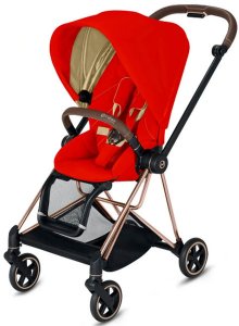 Cybex Mios (Autumn Gold на шасси Rosegold)