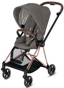 Cybex Mios (Soho Grey на шасси Rosegold)