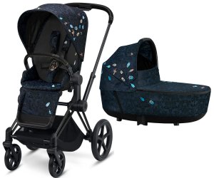 Cybex Priam III Jewels of Nature | 2-в-1 (Jewels of Nature на шасси III Matt black)