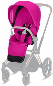 Cybex Прогулочный блок Priam III для шасси Priam | Priam III (Matt Black | Fancy Pink)