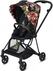 Cybex Mios Spring Blossom (Spring Blossom Dark на шасси Matt Black)