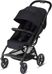 Cybex Eezy S+ 2 (Deep Black на шасси Black с бампером)
