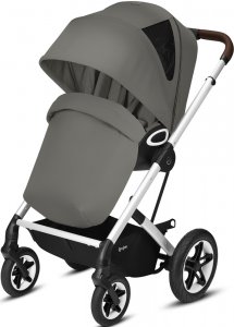 Cybex Talos S LUX (Soho Grey на шасси Silver)