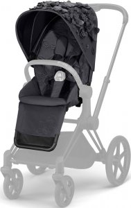 Cybex Чехол прогулочного блока Priam III (FE Simply Flowers Grey)