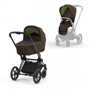 Cybex Priam IV | 2-в-1 (Khaki Green на шасси IV Matt black)