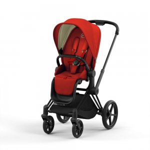 Cybex Priam IV (Autumn Gold на шасси IV Matt black)